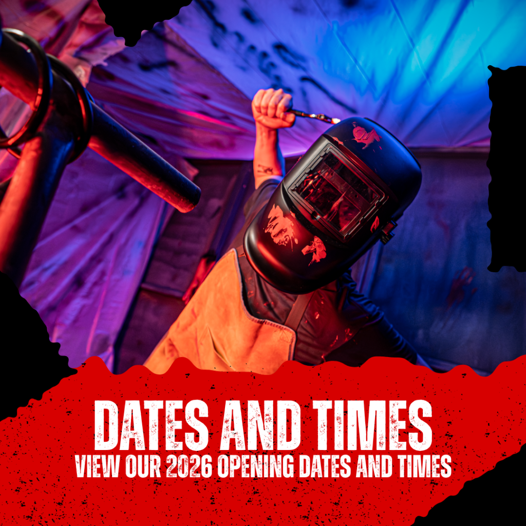 view statfold scream park 2026 opening dates and times